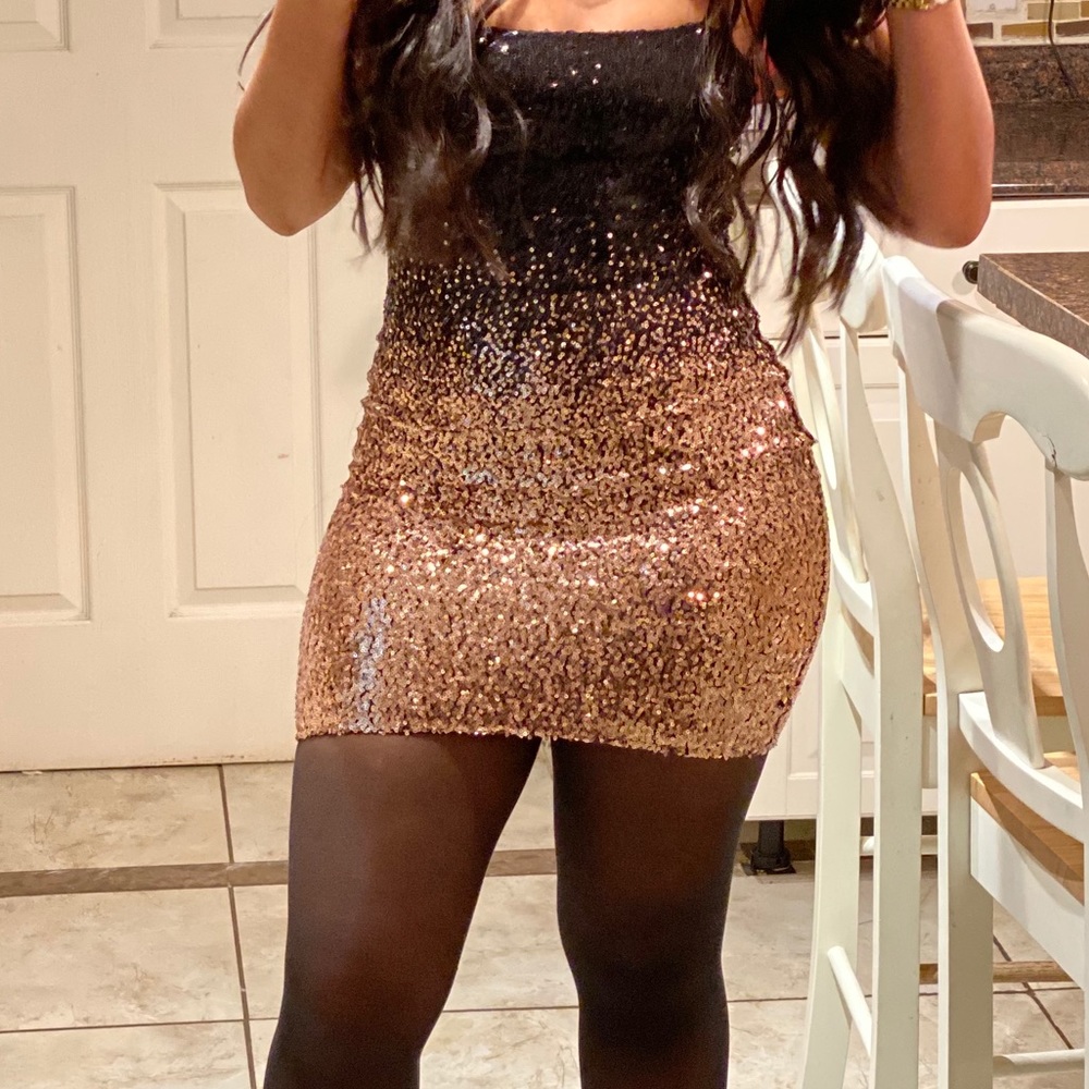 Fashion nova Sparkle Mini Dress!